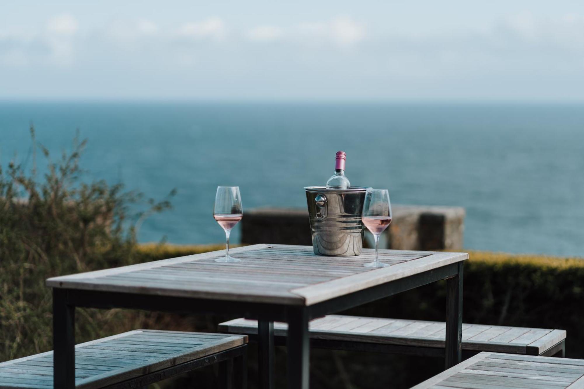 Gara Rock Hotel Salcombe Bagian luar foto